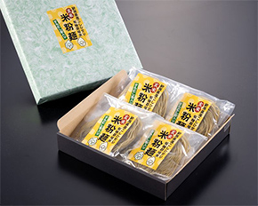 玄米米粉麺 からむし粉入り４食